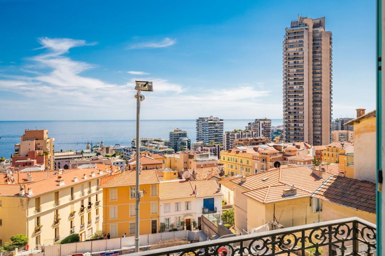 Frontiere De Monaco - Balconnet Vue Mer - Ba Beausoleil Ngoại thất bức ảnh