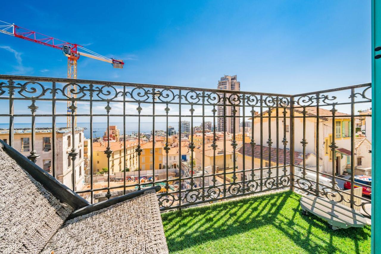 Frontiere De Monaco - Balconnet Vue Mer - Ba Beausoleil Ngoại thất bức ảnh